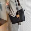 Bolso Grande Casual Elegante de Moda para Mujer 2025 Nuevo Bolso de Hombro Retro de Moda Bolso Tote de Gran Capacidad con Personalidad para el Trabajo
