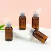 Frasco Plástico Pet para Loção Tônica 60/100ml Material de Embalagem Cosmética Frasco para Sub-Envasamento Frasco com Tampa Flip-Top para Removedor de Maquiagem