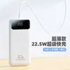 Batería Externa Power Bank de Carga Rápida con Pantalla Digital Pd22.5W 10000Mah Gran Capacidad Carga Rápida Bidireccional Regalo Personalización
