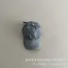 Gorra de Béisbol Lavada Vintage para Niños, Gorra Versátil de Color Sólido para Niños Mayores, Sombrero para el Sol para Acampar al Aire Libre en Otoño para Niños Pequeños