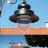 Exportación de cabeza de lámpara de patio transfronteriza, lámpara de calle LED impermeable para paisaje exterior, cabeza de lámpara de poste alto para parques residenciales y villas