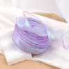 Hilo de Lentejuela Rosa Material de Empaque Malla Floral Coreana Ramo Ondulado Decoración de Pasteles DIY para Hornear