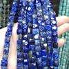 Nueva piedra natural de corte cuadrado de 10*5 mm, suelta, hecha a mano, pulsera, collar, accesorios de joyería semiacabados