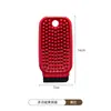 Cepillo Limpiador de Frutas y Verduras de Cocina, Herramienta Raspadora de Verduras y Frutas, Cepillo Multifuncional Flexible para Espacios de Fregadero y Tabla de Cortar con Mango Largo