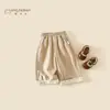 Pantalones de Algodón para Niña Otoño 2026 Estilo Nuevo para Bebé Niña Casual Elegantes Pantalones Largos de Patchwork para Niños Pantalones de Pierna Ancha Ropa para Niños