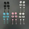 Tapa de vaso Stanley nueva transfronteriza con tapa de pajilla tapón de silicona a prueba de fugas tapón a prueba de fugas para vaso portátil tapón de silicona a prueba de desbordamiento juego de 3 piezas