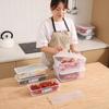 Caixa Drenante Grande Carne Japonesa Congelada Grande Capacidade Caixa de Armazenamento Selada Geladeira Leite Materno Refrigerado Gaveta de Legumes Transfronteiriça