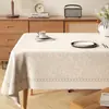 Fornecimento Transfronteiriço de Toalhas de Mesa Estilo Vintage Novas, Impermeáveis, à Prova de Óleo, Laváveis, Retrô, Luxo Leve, High-End, para Uso Doméstico, Dropshipping