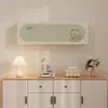 Funda de aire acondicionado estilo crema de dibujos animados, cubierta antipolvo de pared, cortina de cobertura completa bloqueadora de viento, cortina decorativa de tela para el hogar