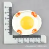 Materiais para Adesivos de Geladeira DIY, Resina de Frutas Simuladas, Acessórios de Cabelo de Morango, Presilhas de Cabelo, Adesivos de Cola de Creme de Abacaxi
