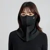 Máscara Facial Completa Cálida de Otoño e Invierno para Mujer, de Aspecto Elegante para Ciclismo, Resistente al Frío y al Viento, Estéreo, Transpirable, Máscara Facial Completa para Cuello