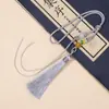 Colgante de Borla con Asa de Lazo, Borla Premium, Tejido Hecho a Mano de Ágata, Cuerda de Asa de Moda DIY de Cera de Abeja, Venta al por Mayor