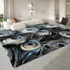 Alfombrilla de suelo para sofá estilo crema de alta gama, Alfombra antideslizante para dormitorio junto a la cama, Alfombra de mesa de centro de lujo ligero, Alfombra de sala de estar
