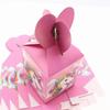 Caja de dulces con estampado de dibujos animados para decoración de fiestas infantiles, caja de refrigerios, caja de embalaje variada, caja de manzana, 6 piezas