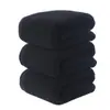 Toalla de Baño Negra Salón Gimnasio Hotel de Aguas Termales Absorbente Suave Algodón Toalla de Baño Se Puede Personalizar con Logo Etiqueta Lavable Toalla