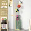 Suporte de chão para armazenamento de basquete, rack doméstico para futebol e brinquedos, rack infantil interno de ferro para armazenamento de bolas