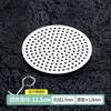 Nuevos productos transfronterizos Máquina para hacer fideos de acero inoxidable 304 Pantalla de filtro redonda Filtro de alcantarilla de baño Inodoro Filtro de cabello