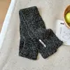 2025 Nuevo Estilo Coreano de Invierno Estilo Ins Bufanda de Punto Cálida y Versátil de Color Sólido para Estudiantes con Buen Aspecto y Bufanda Exterior