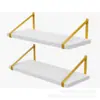 Estante de madera de pared transfronterizo, estantería para sala de estar, estante flotante de pared, especiero de cocina