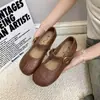 Colección Otoño 2026: Zapatos Planos Mary Jane, Mocasines de Correa Única Estilo Francés, Zapatos Casuales Chic y Versátiles para Mujer