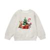 Traje de forro polar para niños minizone Sudadera cálida Ropa deportiva de dos piezas para niños y niñas Traje navideño con forro polar