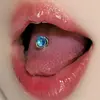 Garras de Dragão Língua Unha Quatro Cores Doce e Cool Estiloso Europeu e Americano Luxo Acessível Mais Vendido Joias Piercing Ins Atacado Transfronteiriço Yiwu