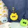 Cartoon Coal Ball Chaveiro Bonito Feio Bonito Boneca Pingente Pelúcia Bolsa Pingente Carro Chaveiro Acessórios Presente