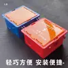 Tapa protectora para caja de registro de decoración, tipo sin clavos, tipo 86, caja inferior engrosada, placa de cubierta de caja empotrada, tamaño universal de 70 mm, promoción