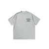 Beijie Men's American Fashion Brand 2025 Verão Novas Letras Bordadas Camiseta de Manga Curta Camiseta Masculina Solta de Meia Manga