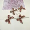 Fita Xadrez de 1cm em Estoque com Acessórios de Laço, Itens Decorativos para Lingerie, Meias, Caixas de Presente, Decoração DIY