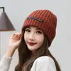 Sombreros de Alta Gama para Hombre, Sombreros de Lana de Moda para Pareja Otoño e Invierno para Hombres y Mujeres, Sombreros Cálidos y Versátiles para el Frío, Hilos para Circunferencia de Cabeza Grande Amplia