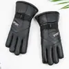 Guantes de Ciclismo de Invierno para Hombre, Forrados de Polar, Cálidos, Gruesos, Cortavientos, Impermeables, para Ciclismo, Exteriores, Esquí, Polar de PU, Venta al por Mayor