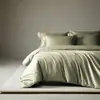 Auténtico Algodón de Fibra Larga 100S Importado Lujo Ligero Gama Alta Todo Algodón Juego de Cuatro Piezas Sábana de Algodón Puro Sábana Ajustable Funda de Edredón Ropa de Cama de Alta Gama