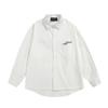 Yidao Vintage 2025 Otoño Tendencia Outfits de Pareja Camisas Casuales Holgadas Largas de Manga Larga para Hombres y Mujeres