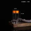 Garrafa de Saúde Garrafa de Plástico Transparente Pó de Panax Notoginseng Ginseng Americano Lata Selada Açafrão Dendrobium Officinale Garrafa de Acrílico