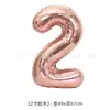 Globos Digitales Versión Americana de 32 pulgadas Globos de Película de Aluminio Oro Plata Decoración para Fiesta de Cumpleaños Boda Día de Año Nuevo Venta al por Mayor