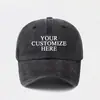 Gorra de Béisbol Vintage Lavada y Desgastada con Patrón de Impresión Digital Personalizado DIY, Sombrero de Protección Solar para Deportes al Aire Libre, Sombrero de Moda Urbana