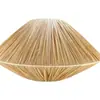 Atacado do Fabricante Abajur de Corda de Papel Trançado Feito à Mão, Abajur Estilo Pastoral Arte em Papel