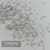 Decoraciones de Pedrería para Uñas de Año Nuevo, Populares en Xiaohongshu, Moño Rojo Terciopelo, Pedrería Apilada de Circonita Plana, Decoración de Uñas DIY