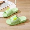 2025 Nuevos Zapatos de Playa Zapatillas de Mujer Sandalias de Playa Ropa Exterior de Mujer Moda Verano Tacón Medio Suela Gruesa Zapatillas Antideslizantes