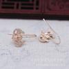 Pendientes de murciélago de bricolaje chapados en oro Yiwu Gold Ray con retención de color, nuevos pendientes, pendientes, accesorios para trajes antiguos de novia Hanfu B1172