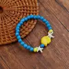 Pulseira de Cerâmica com Design Exclusivo, Sensação de Luxo, Doce e Versátil, Artística, Simples, Fresca, Pulseira da Série Oceano para Mulheres