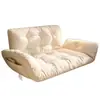 Sofá para apartamentos pequeños, salas de estar, de dos plazas, apto para propiedades de alquiler, dormitorio, plegable, se puede usar para sentarse o acostarse, sofá cama, tatami
