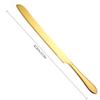 Cuchillo de acero inoxidable para pastel transfronterizo, pala para pizza, queso, pan, cuchillo para pastel de bodas, pala esencial para la cocina diaria.