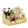 Tamanho pequeno multicolor caixa de armazenamento cosmético coreano caixa de maquiagem desktop DIY caixa de armazenamento de madeira fabricantes por atacado