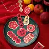 Decoración de Año Nuevo Bendición del Festival de Primavera Tarjeta de Deseos Planta de Interior Colgante en Maceta Árbol del Dinero Juego Colgante Venta al por Mayor