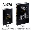 Livro Falso Inglês Minimalista Moderno Livro Modelo Dobrável Modelo Decoração Suave Enfeite Sala Modelo Livro Decorativo Livro Adereço Nórdico