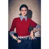 Ropa Zhengqite/Otoño/Invierno 2026 Suéter de Punto de Lana Merino Fina Desmontable de Dos Piezas Color de Contraste para Mujer