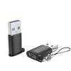 Adaptador para Celular USB3.0 Macho para Tipo-C Fêmea Conversor C Fêmea para A Macho Unilateral 3.0 Adaptador com Cordão