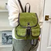 Novo estilo de mochila, adequado para o trajeto diário, bolsa de mão feminina, design retrô, 2026, versátil, pode ser carregada na transversal, no ombro ou como mochila, estilo coreano e japonês, simples, coleção de outono
